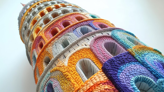 Ručná výšivka detail farebných nití